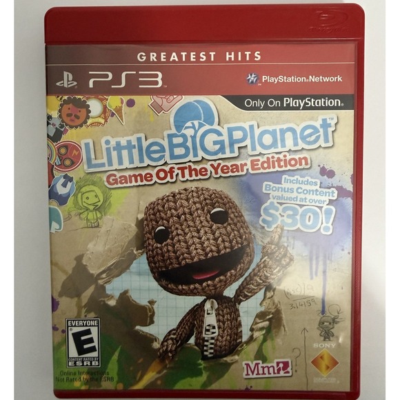 Sony Other - LittleBigPlanet Game of the Year - Sony PS3 - CIB - Greatest Hits NFR